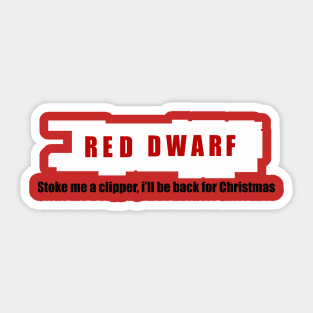 Red Dwarf Sticker